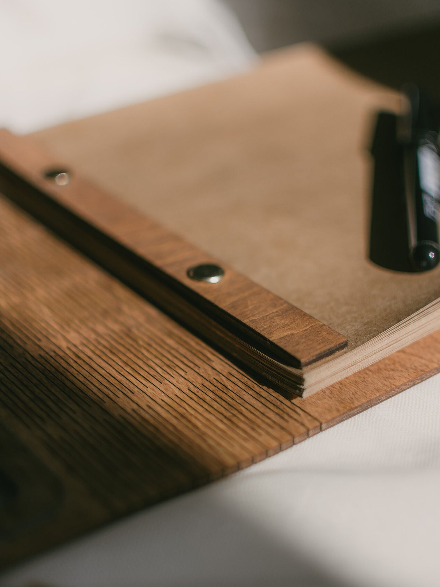 Coordinated wooden wedding card box