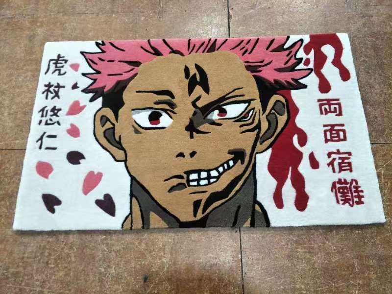 Custom Character Style Tufted Rug for Bedroom Decor - BOYOGO custom rug