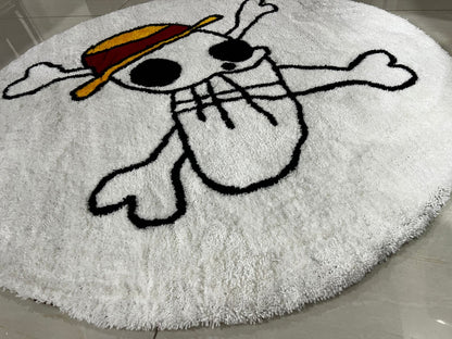 Custom Character Tufted Rug - Cozy Bedroom Decor – material and finish detail