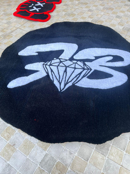 Custom Character Tufted Rug - Playful Floor Decor – personalization and design detail
