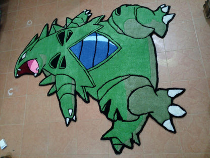 Custom Character Tufted Rug - Playful Floor Decor – size and style reference