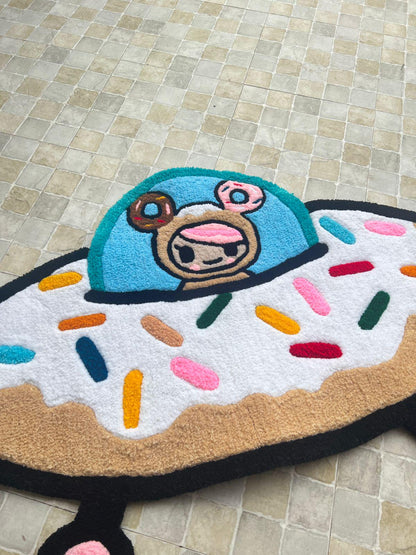 Custom Character Tufted Rug - Playful Floor Decor – additional product view