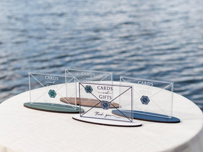 Wedding post box personalization example