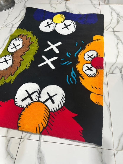 Personalized Character Tufted Rug - Custom Room Decor – material and finish detail