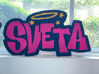 Custom Area Tufted Rug - Personalized Home Decor – additional product view