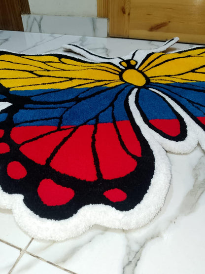 Custom Character Tufted Rug - Wall or Floor Decor – handmade design detail