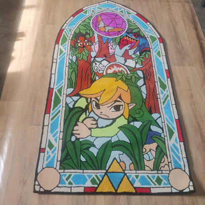 Custom Character Tufted Rug - Wall or Floor Decor – size and style reference
