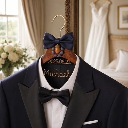 Personalized Bridal Hanger with Wire Name - BOYOGO personalized gift main image