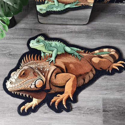 Custom Pet Portrait Tufted Rug - Personalized Rug – material and finish detail