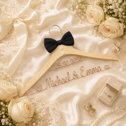 Personalized Bridal Hanger with Wire Name - BOYOGO personalized gift main image