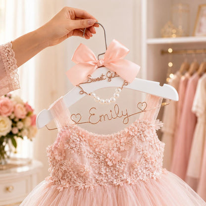 Personalized Bridal Hanger with Wire Name - BOYOGO personalized gift main image