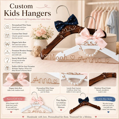 Personalized Bridal Hanger with Wire Name – additional product view