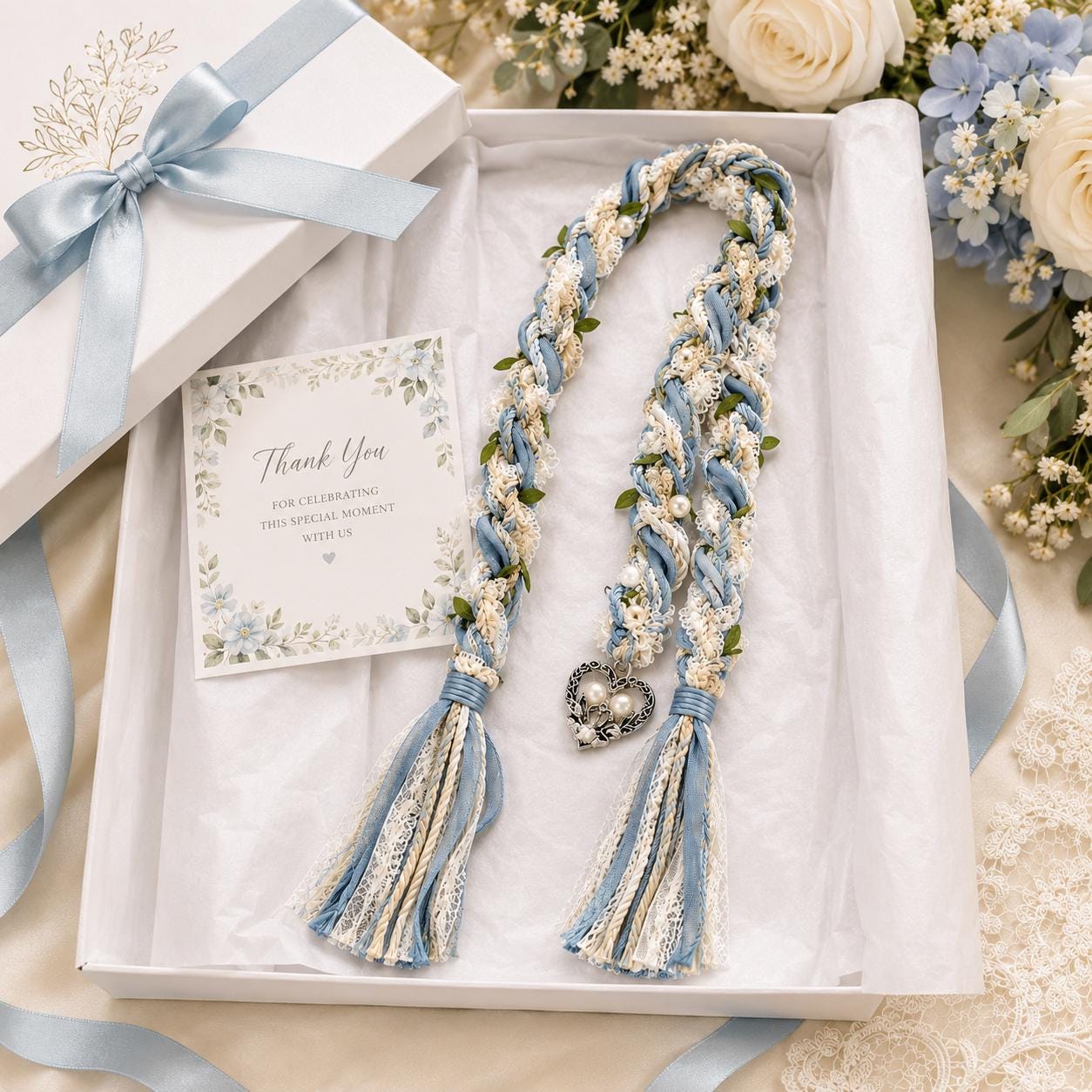 Personalized Woven Handfasting Cord, Celtic Wedding Unity Rope, Tie The Knot Ceremony Keepsake