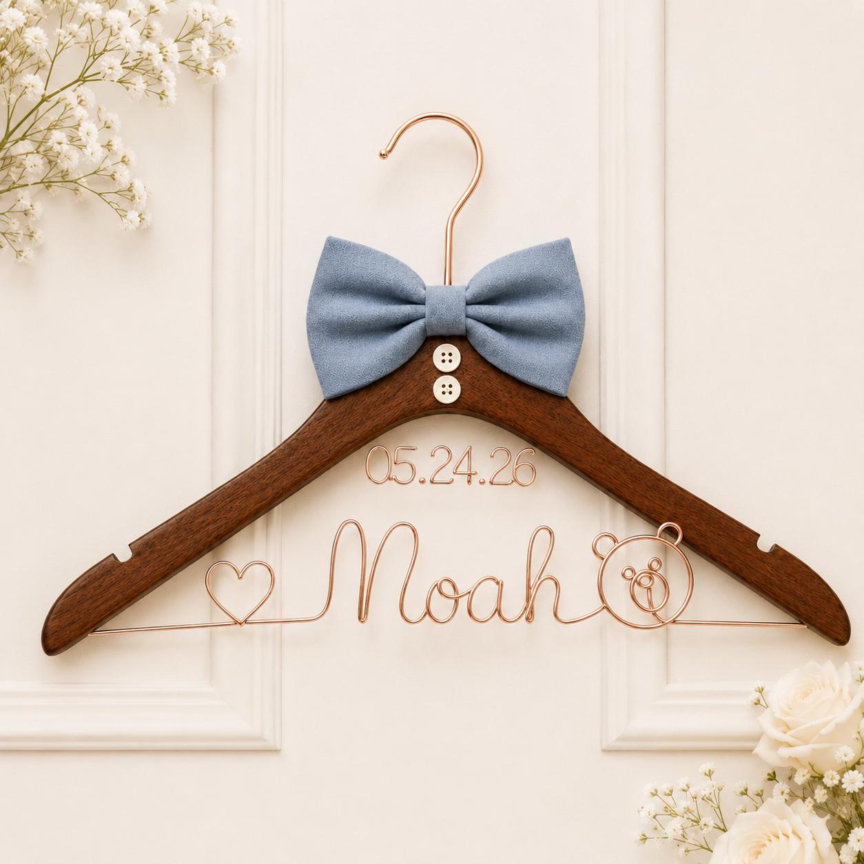 Personalized Groom Suit Hanger with Custom Name - BOYOGO personalized gift