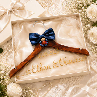 Personalized Bridal Hanger with Wire Name - BOYOGO personalized gift main image