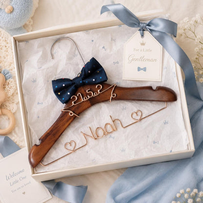 Personalized Bridal Hanger with Wire Name – alternate product view