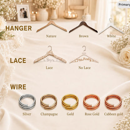 Personalized Zodiac Wedding Hanger – additional product detail 10