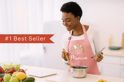 Personalized apron product details