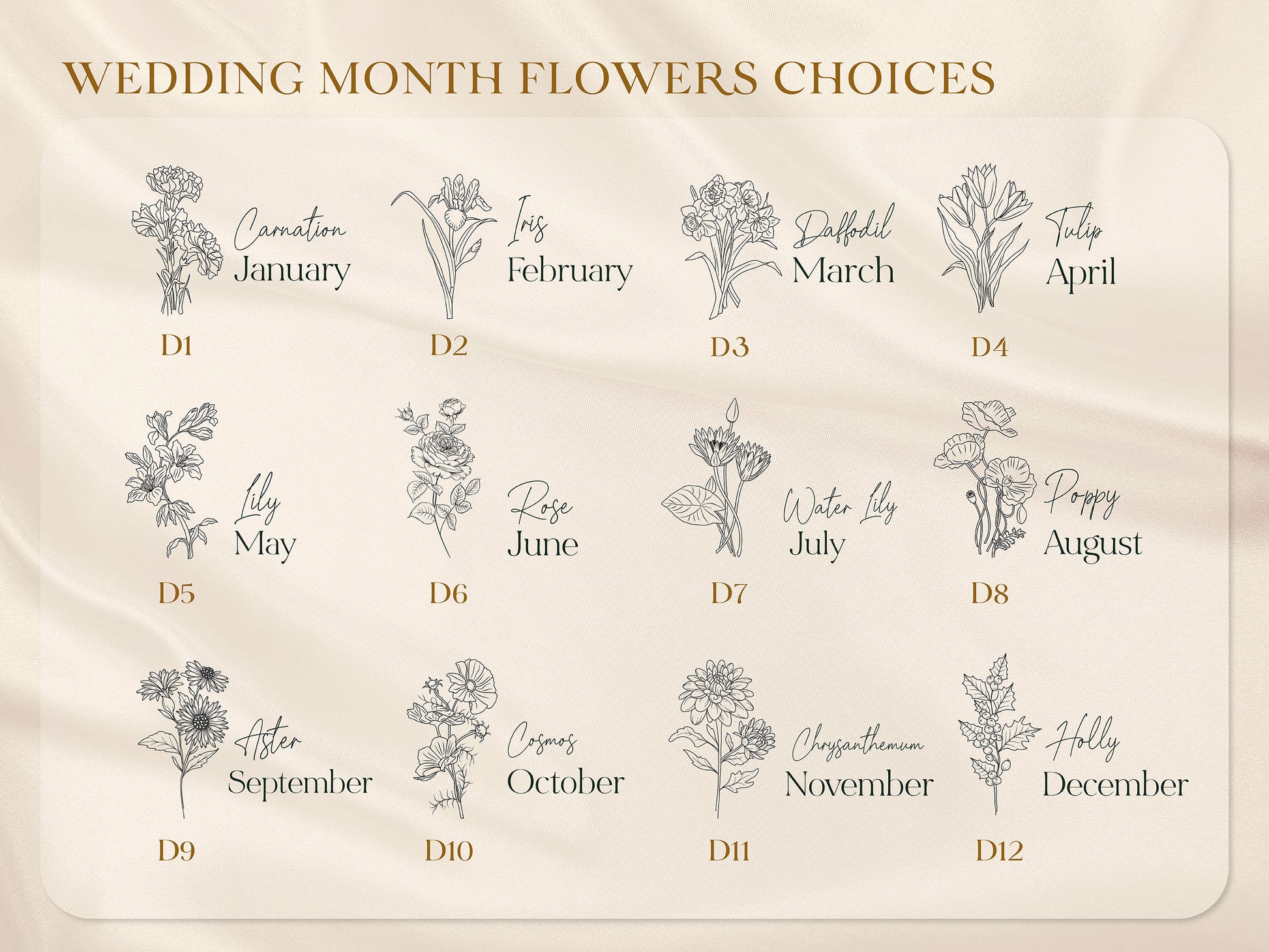 Custom wedding guest book cover design and color options