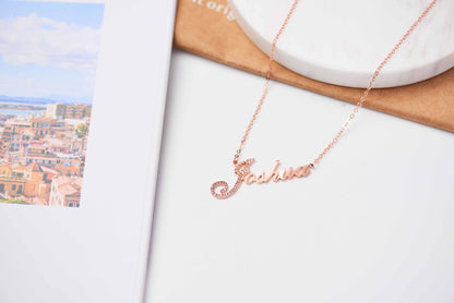 Shine Bright with our Full Silver Diamond Pendant Necklace – design and construction detail