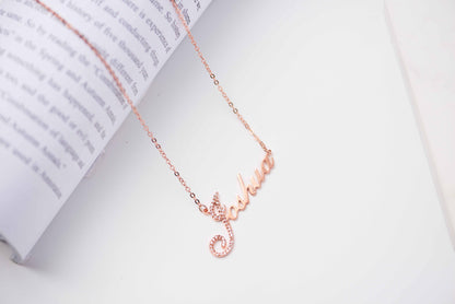 Shine Bright with our Full Silver Diamond Pendant Necklace – close-up product detail