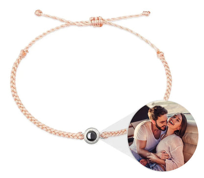 Personalized Photo Projection Bracelet – close-up product detail